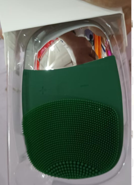 Mini Silicone Electric Face Cleansing Brush CJ US