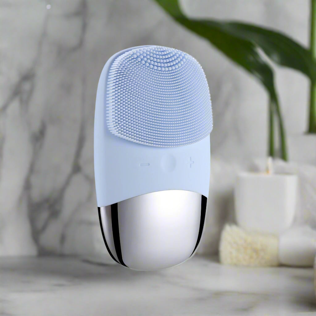 Mini Silicone Electric Face Cleansing Brush CJ US
