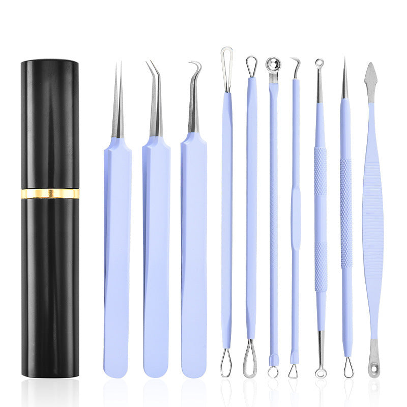 Aluminum Cylinder Mounted Acne Needle Set  FitiqueFit