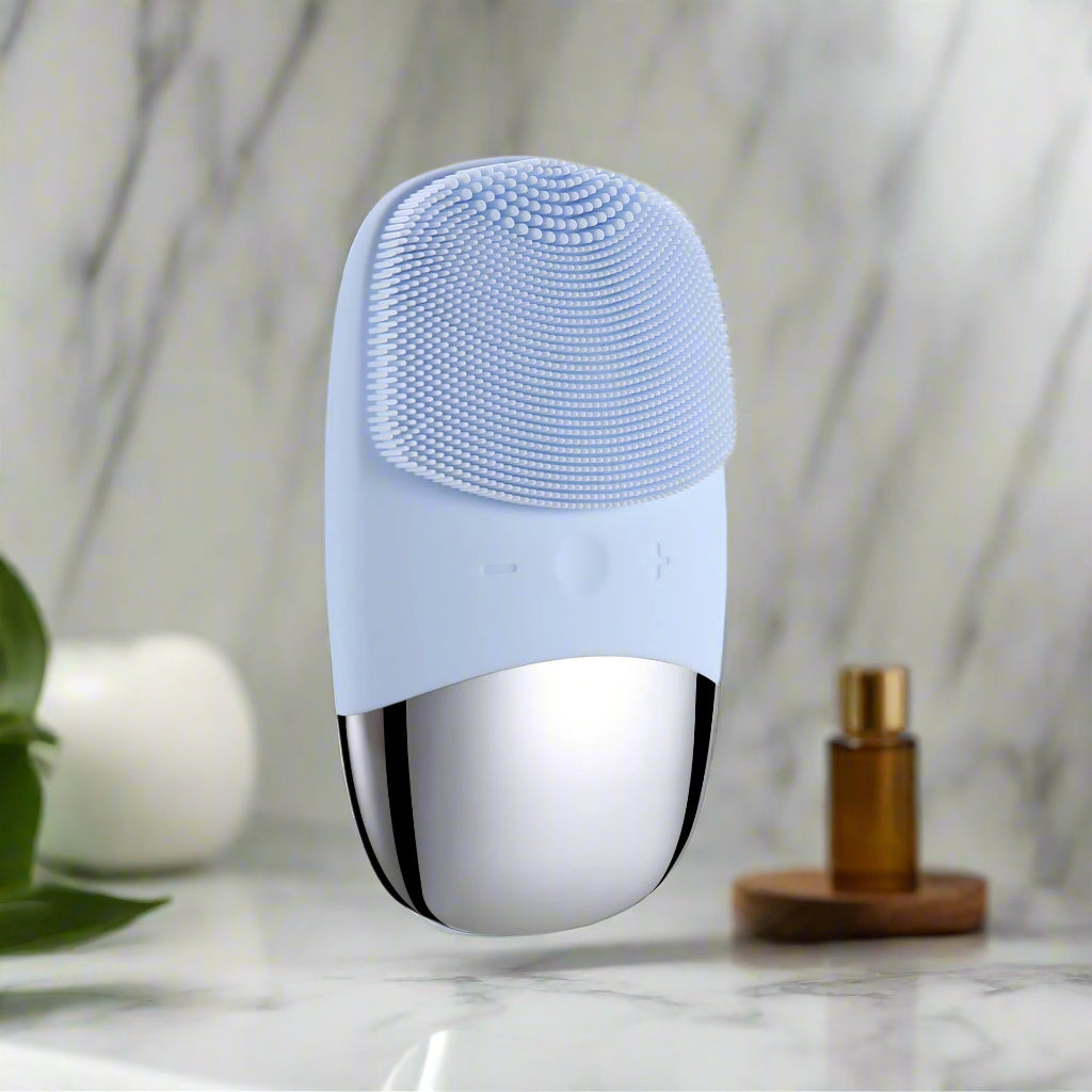 Mini Silicone Electric Face Cleansing Brush CJ US