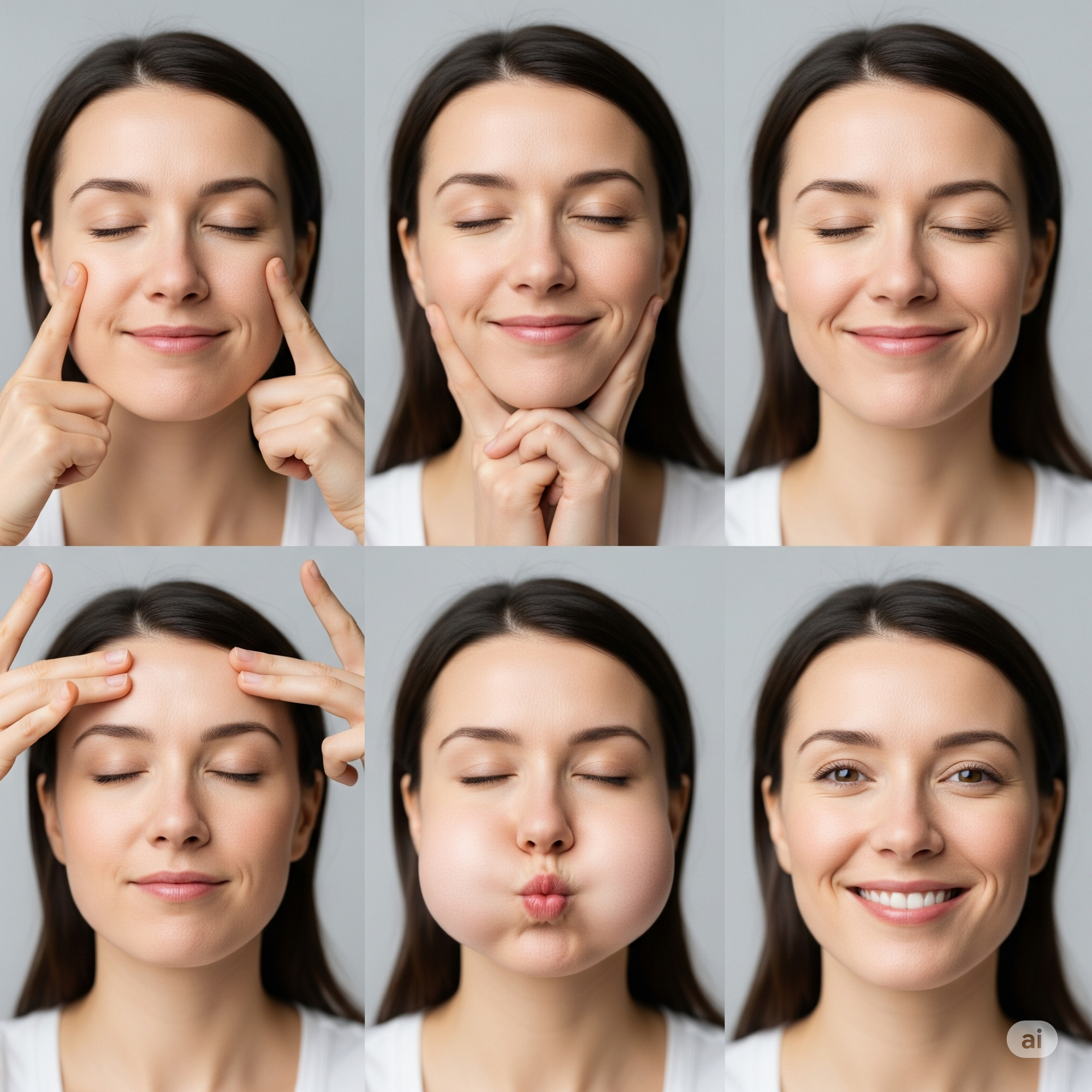Glow Up Skin: 30 Simple Exercises for a Radiant, Youthful Look DermaStorm