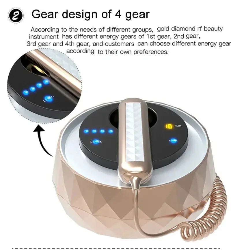 3 in 1 RF Radio Frequency Beauty Machine Facial And Body Radiofrequency Anti Aging Skin Care RF Skin Tightening Lifting machine  FitiqueFit