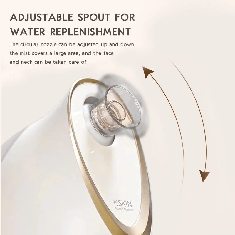 Nano Facial Steamer for Deep Hydration DermaStorm