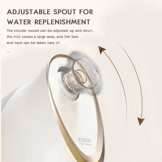 Nano Facial Steamer for Deep Hydration  FitiqueFit