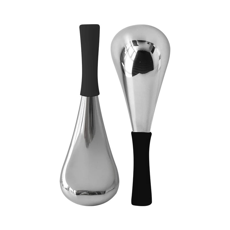 Mini 2Pcs Facial Cryo Sticks Skin Care Ice Globes for Women Face Eyes Massage Stainless Steel Beauty Tool Gua Sha Cooling Roller DermaStorm