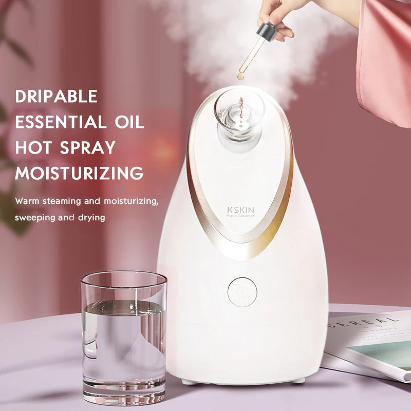 Nano Facial Steamer for Deep Hydration DermaStorm