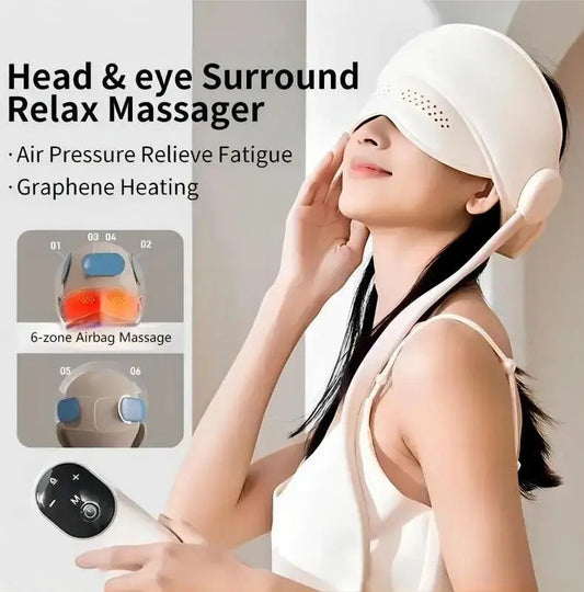 Air Pressure Graphene Eye & Head Massager  FitiqueFit