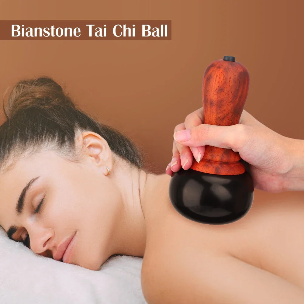 Hot Stone Electric Gua Sha Massager Natural Bianstone GuaSha Scraping Back Neck Face Relax Muscles Massage Skin Lift Care Spa DermaStorm