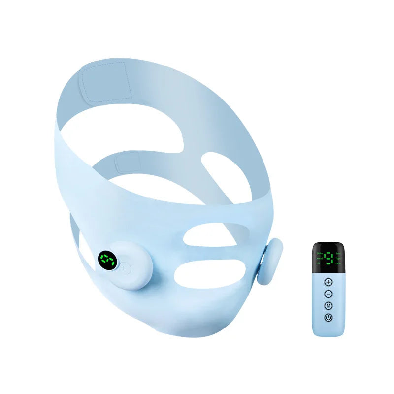 Smart Pulse Face Shaping Beauty Instrument EMS Microcurrent Lifting V Face Device Skin Tightening Anti-Wrinkle Facial Massager DermaStorm
