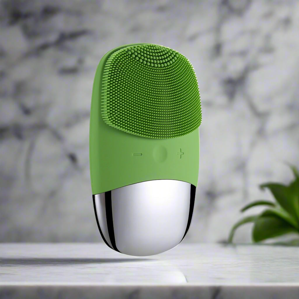 Mini Silicone Electric Face Cleansing Brush CJ US