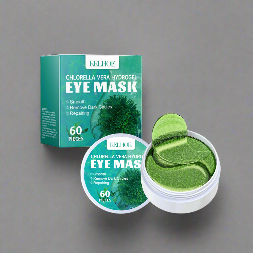 Chlorella Vera Hydrogel Eye Mask – Hydrating, Brightening & Anti-Puffiness  FitiqueFit