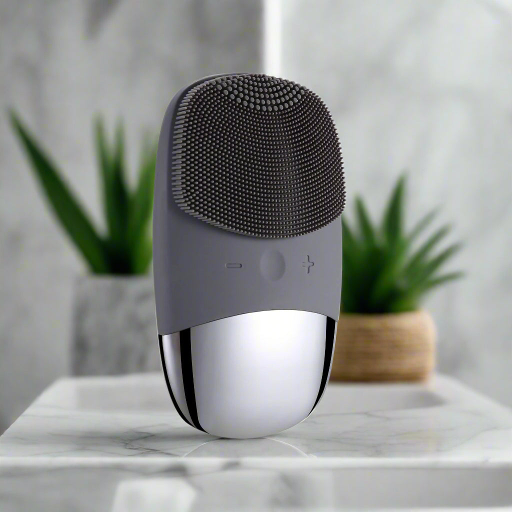 Mini Silicone Electric Face Cleansing Brush CJ US
